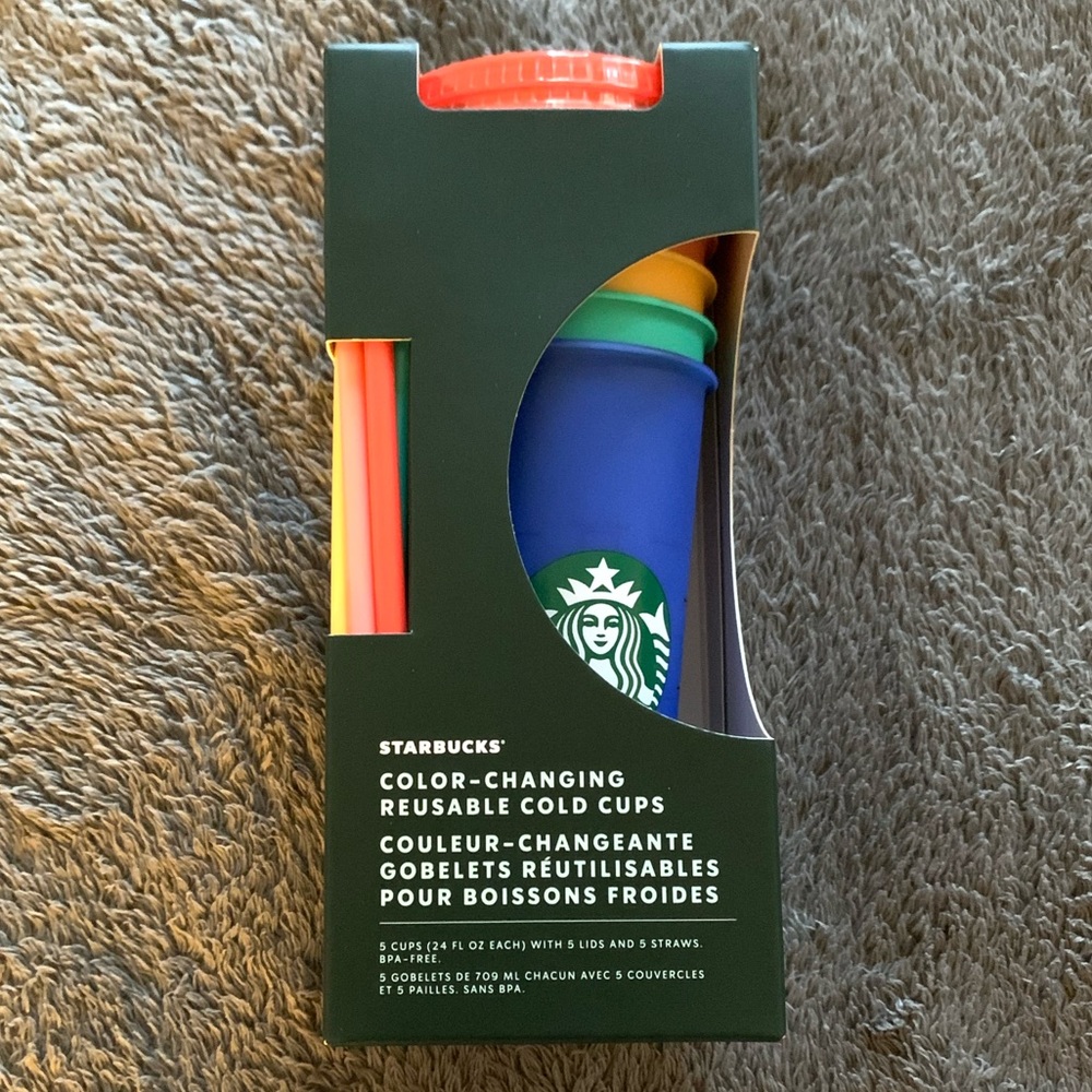 Starbucks 2020 Color-Changing Reusable Cold Cups